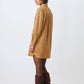 Cliff Dress by Suncoo in Camel Suede