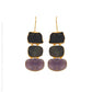 Ratu Earrings by Texture in Gold