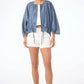 Prita Jacket by Trina Turk in Indigo