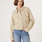 Westend Jacket by Level 99 in Natural