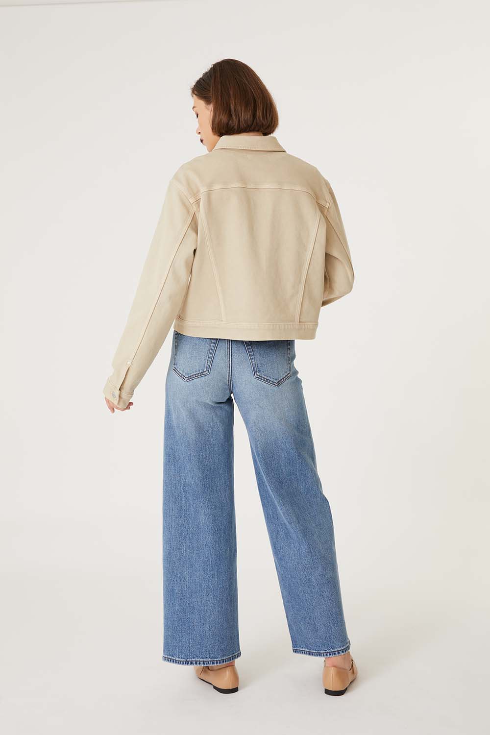 Westend Jacket by Level 99 in Natural