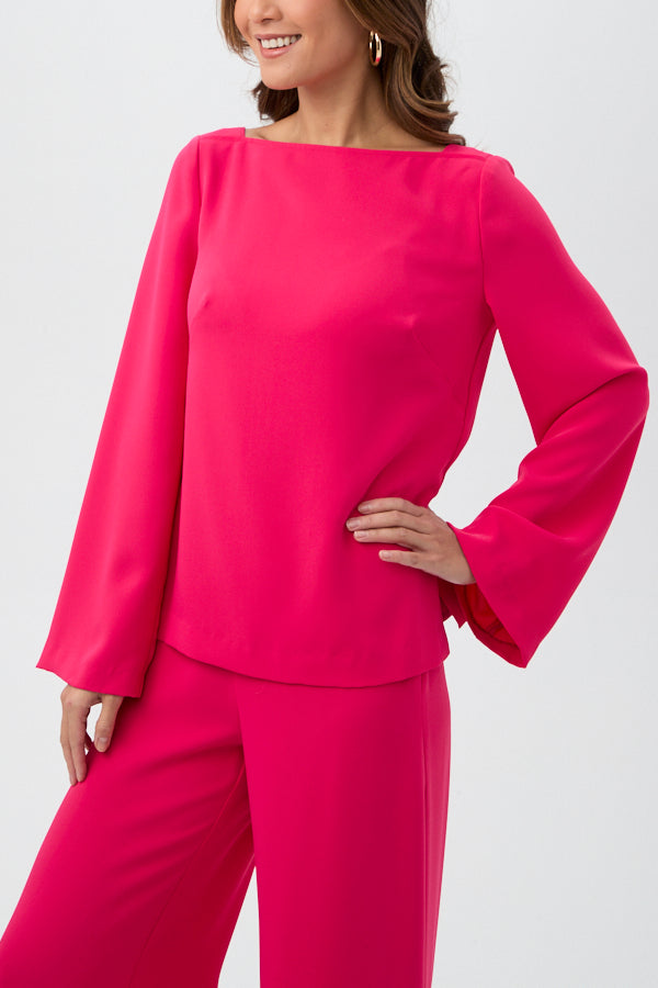 Sarese Top by Trina Turk in Forrest Rose