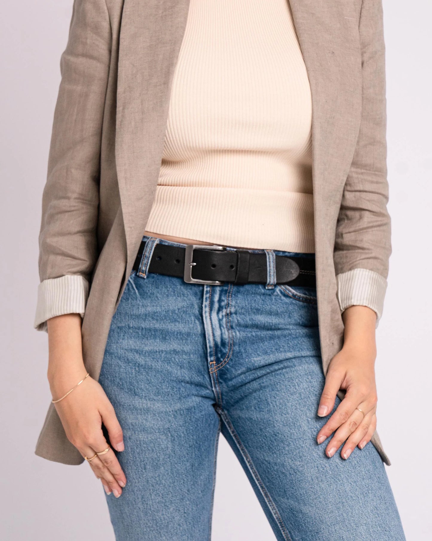 Aren Belt by Amsterdam Heritage in Black