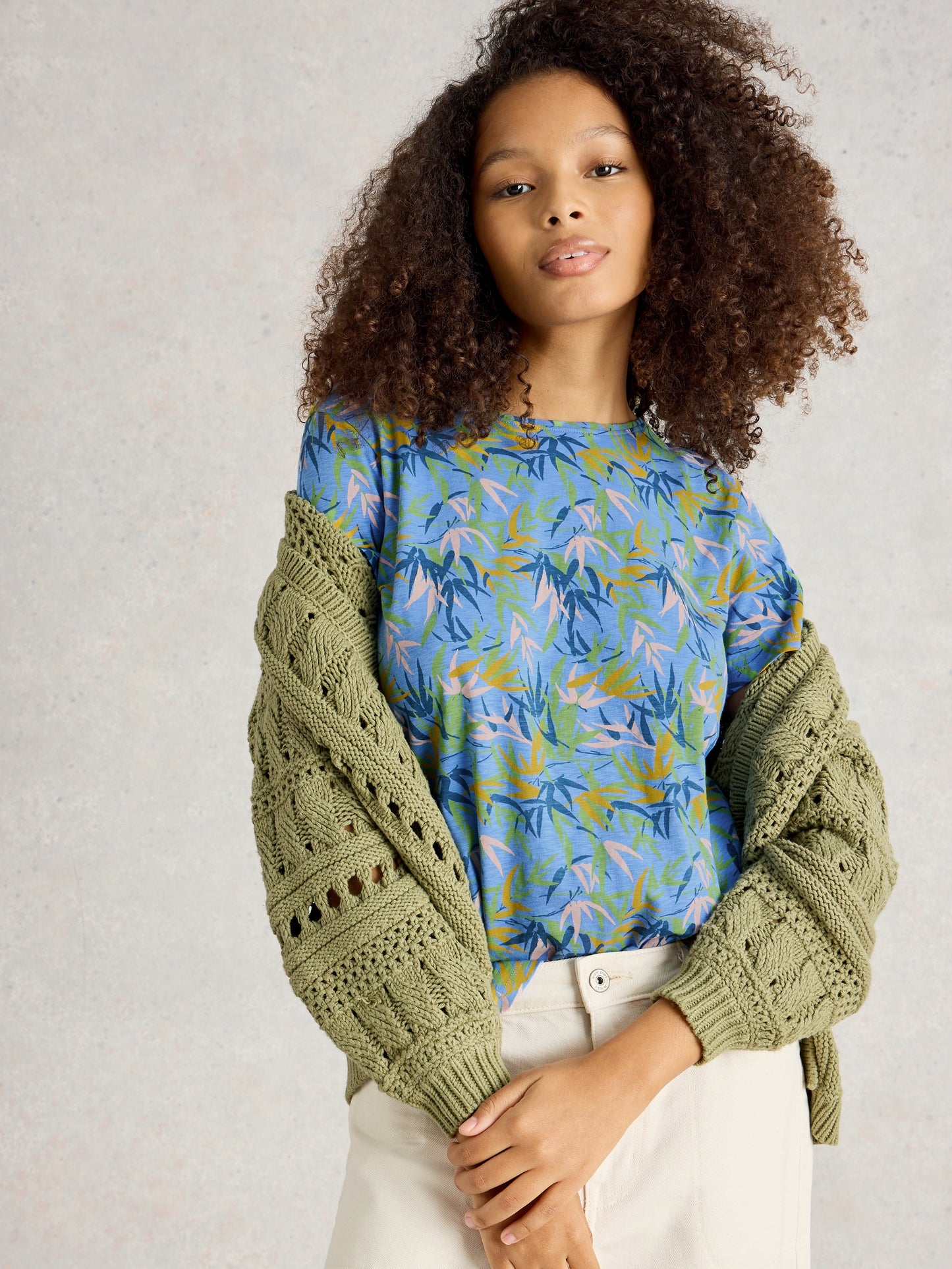 Abbie Tee by White Stuff in Blue