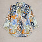Sophie Organic Cotton Shirt by White Stuff in Orange Multi