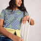 Abbie Tee by White Stuff in Blue Stripe