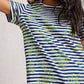 Abbie Tee by White Stuff in Blue Stripe