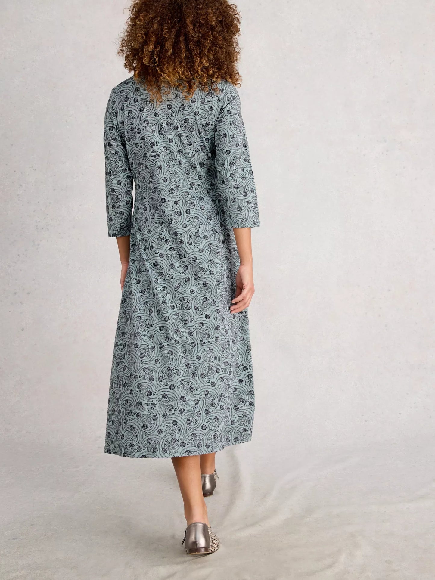 Rua Jersey Shirt Dress by White Stuff in Blue