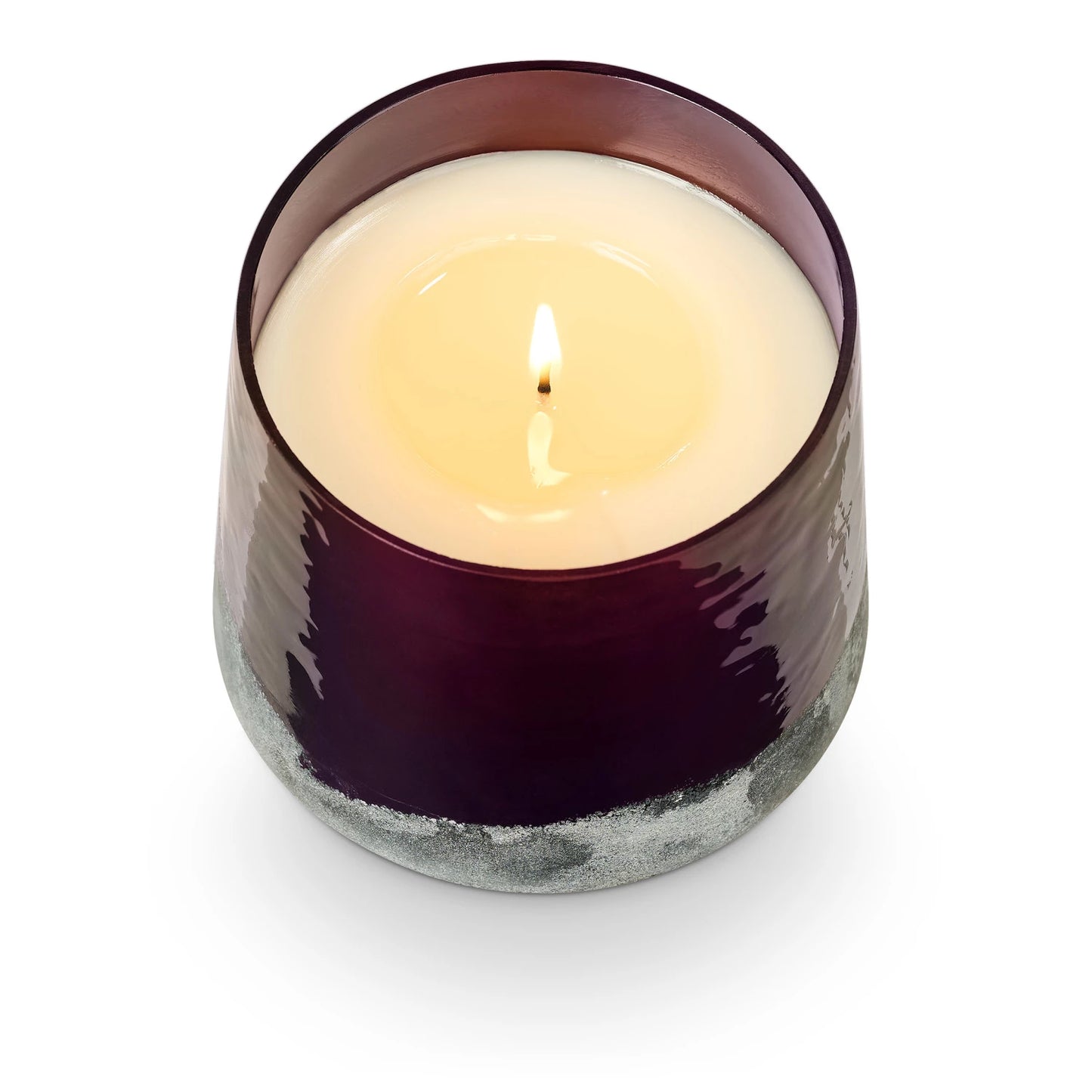 Blackberry Absinthe Baltic Glass Candle by Creative Co-Op