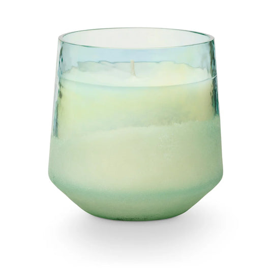 Fresh Sea Salt Baltic Glass Candle by Creative Co-Op