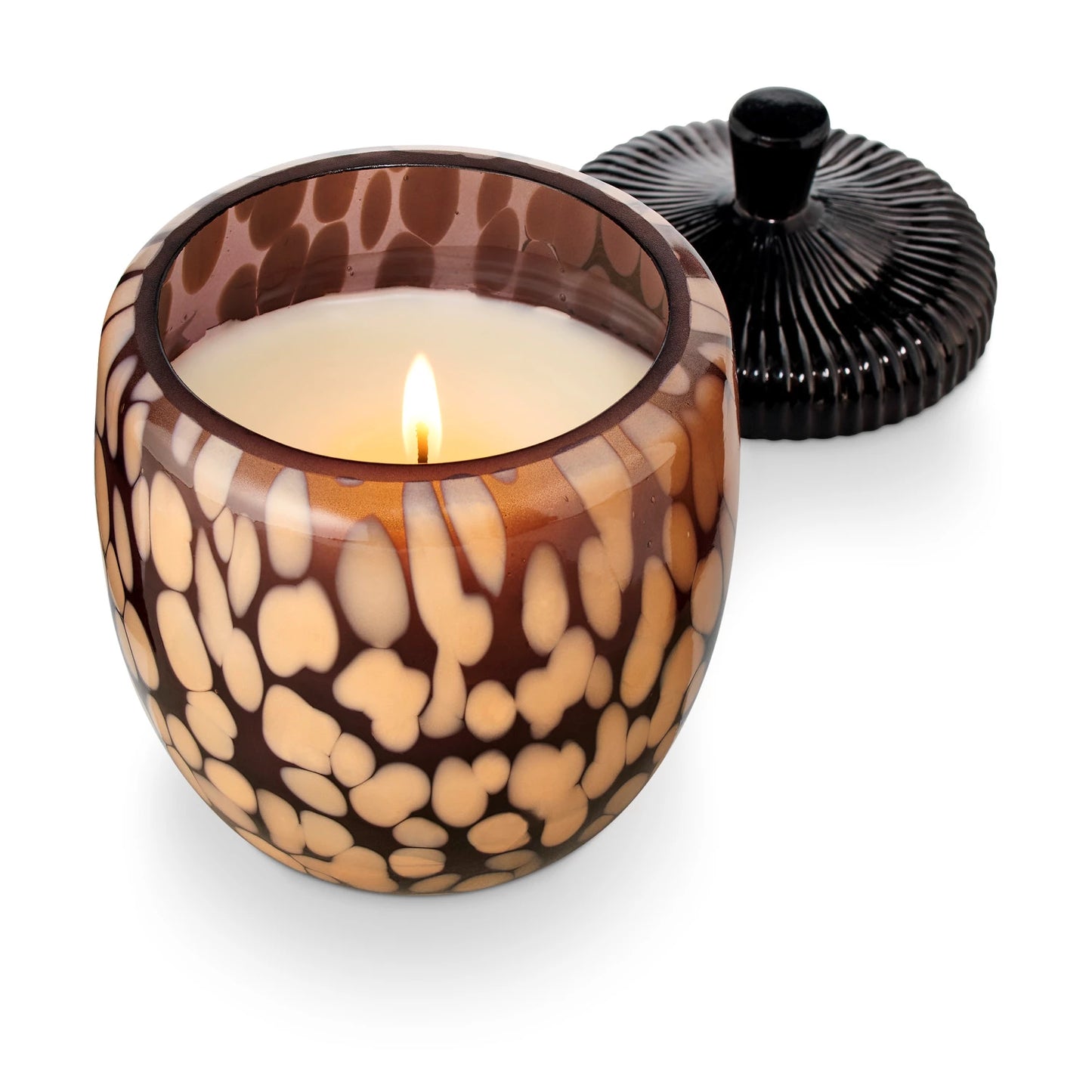 Midnight Pumplin Glass Acorn Candle by Illume