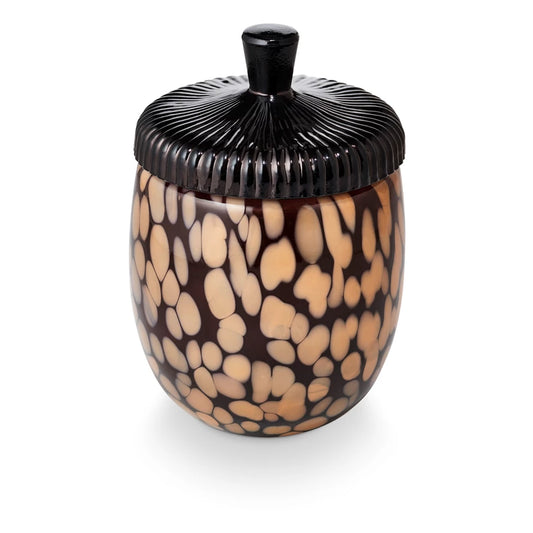 Midnight Pumplin Glass Acorn Candle by Illume