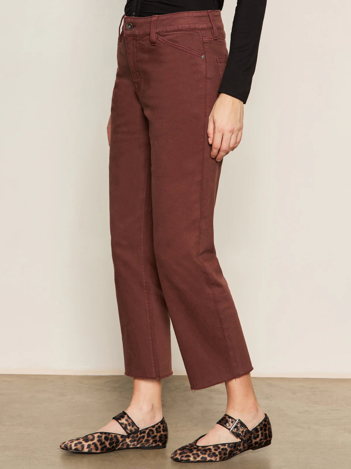 Cadence 90's Straight Crop Jean by Sanctuary in Chicory