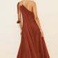 Paislee Dress by Exquise in Brown