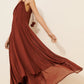 Paislee Dress by Exquise in Brown