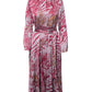 Mold G Long Shirt Dress by Anonyme in Bordo