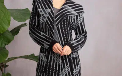 Long Sleeve Cardi by Alison Sheri in Charcoal