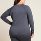 Raglan Sleep Top by Boody in Storm
