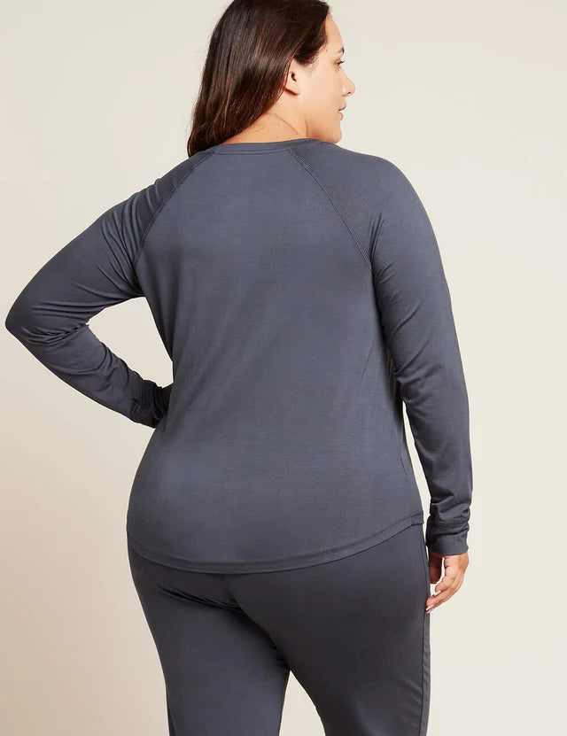 Raglan Sleep Top by Boody in Storm