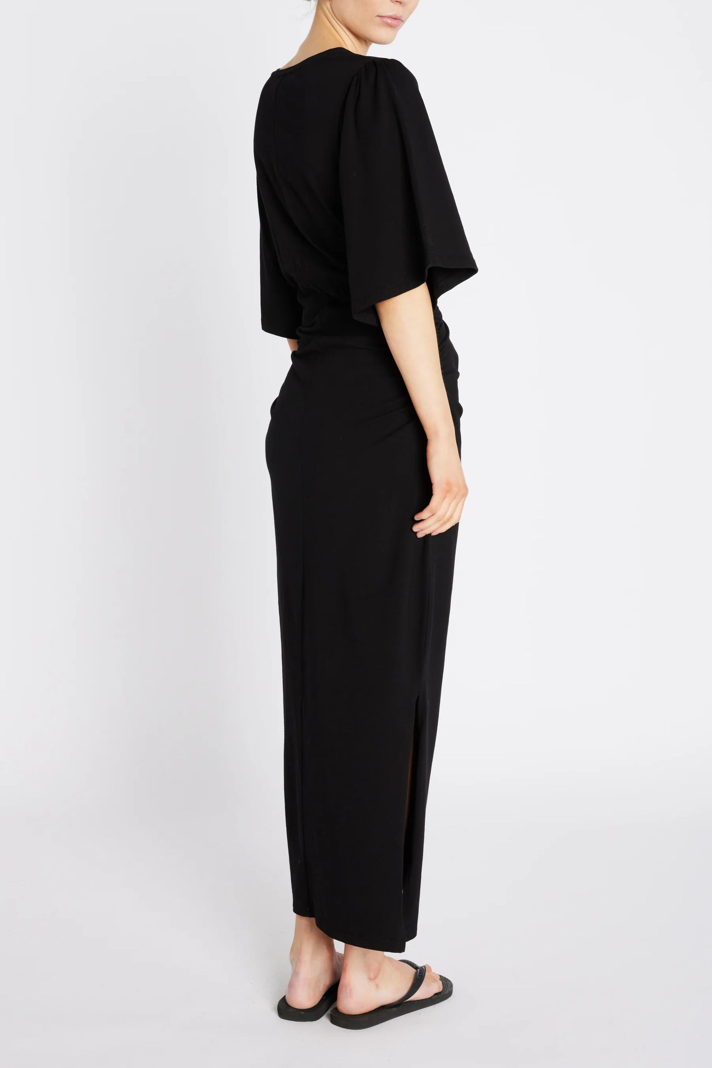 Nathala Dress by Bruun's Bazaar in Black
