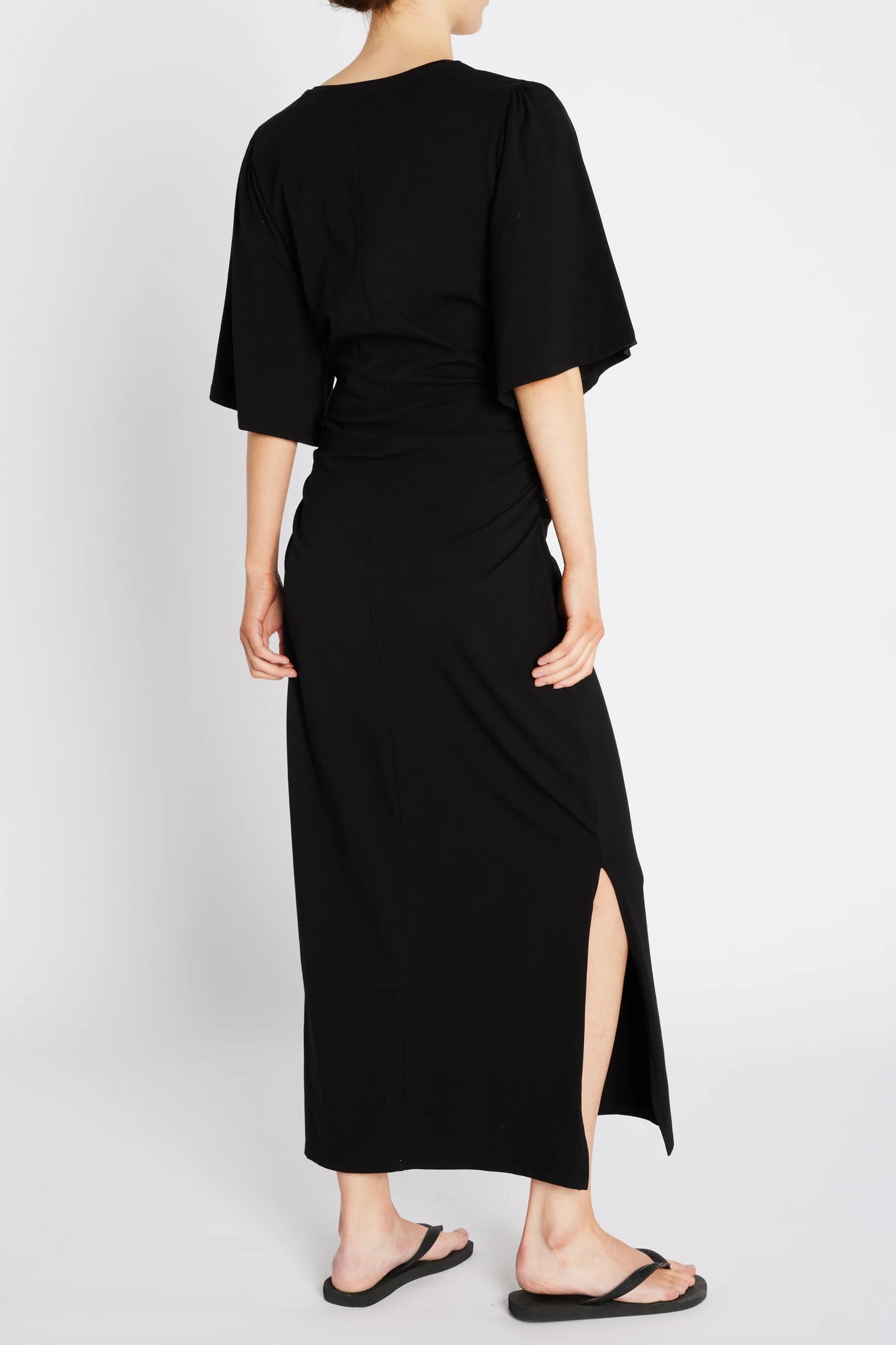 Nathala Dress by Bruun's Bazaar in Black