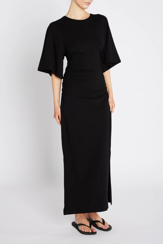 Nathala Dress by Bruun's Bazaar in Black
