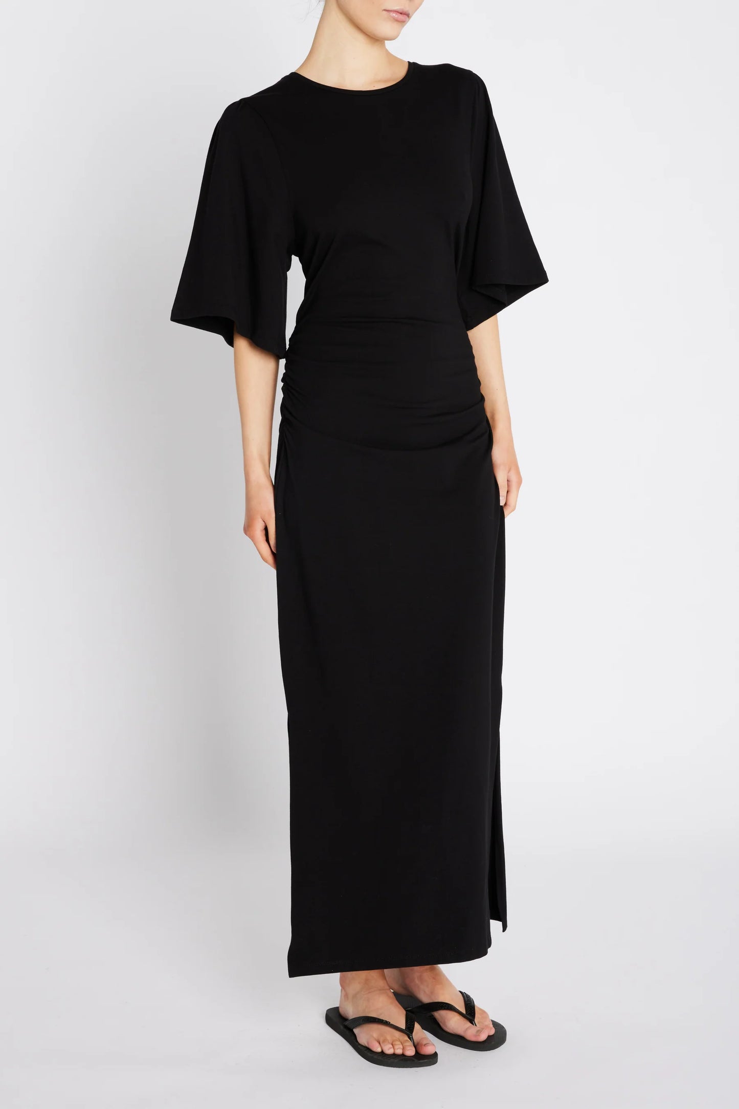 Nathala Dress by Bruun's Bazaar in Black