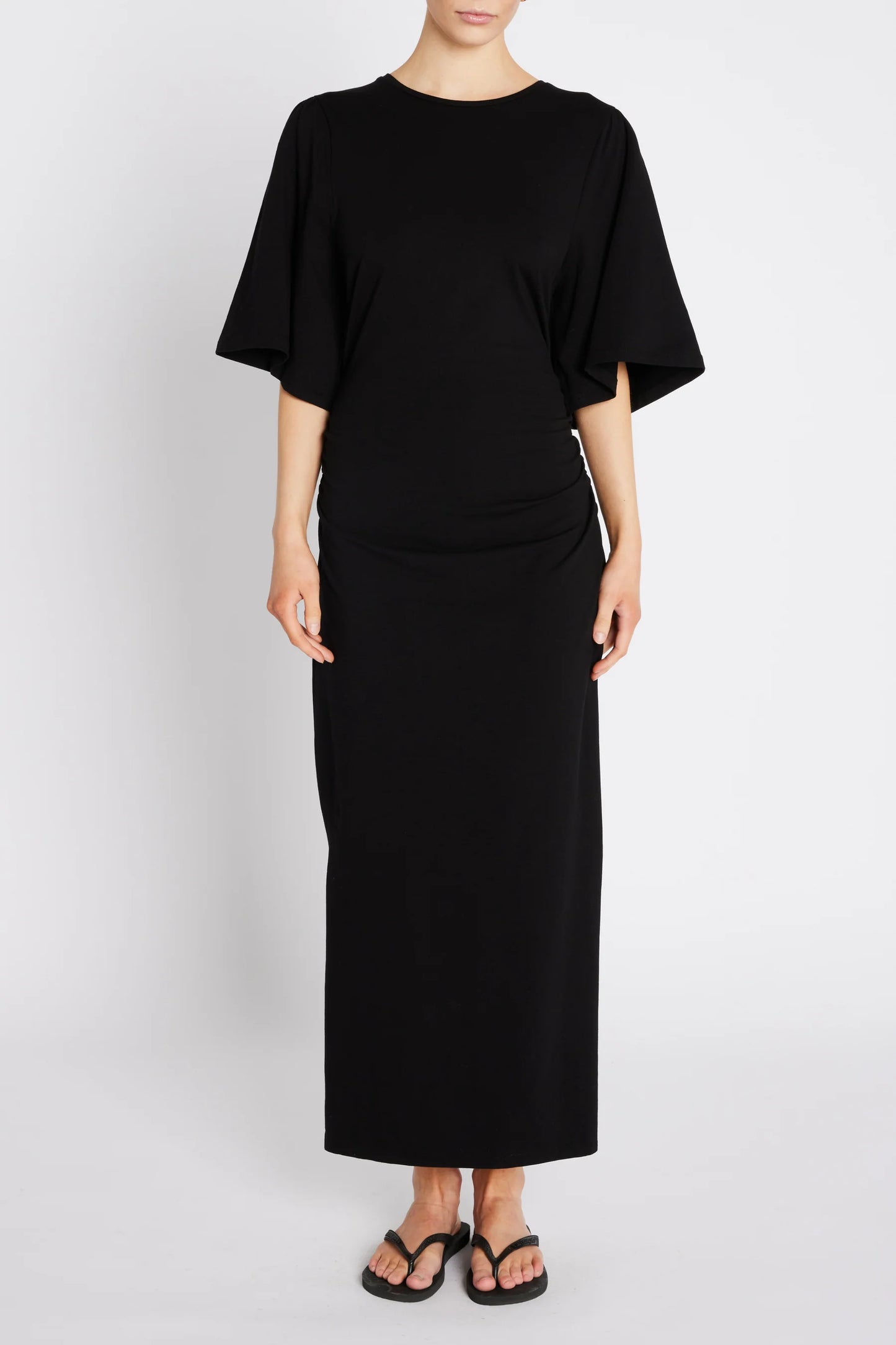 Nathala Dress by Bruun's Bazaar in Black