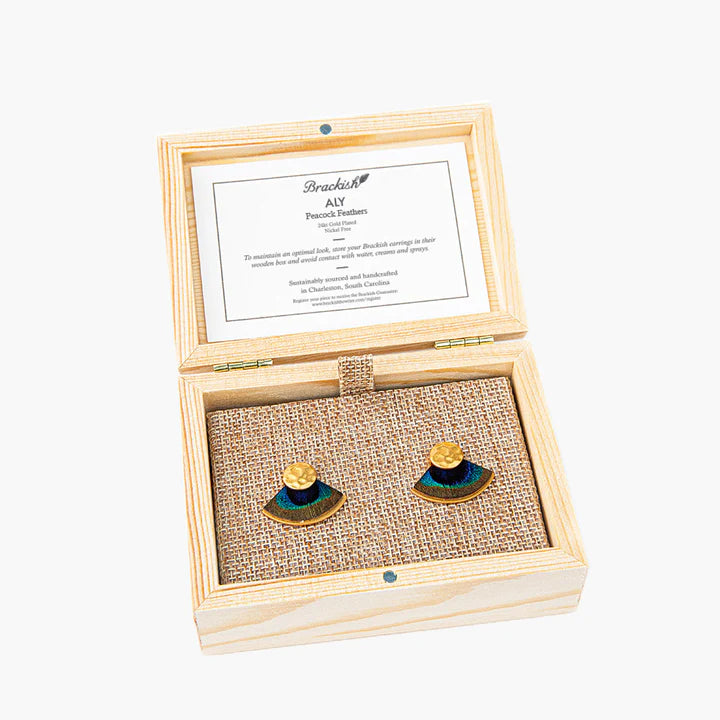 Aly Stud Earring by Brackish