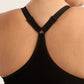 Full Bust Racerback Wireless Bra by Boody in Black