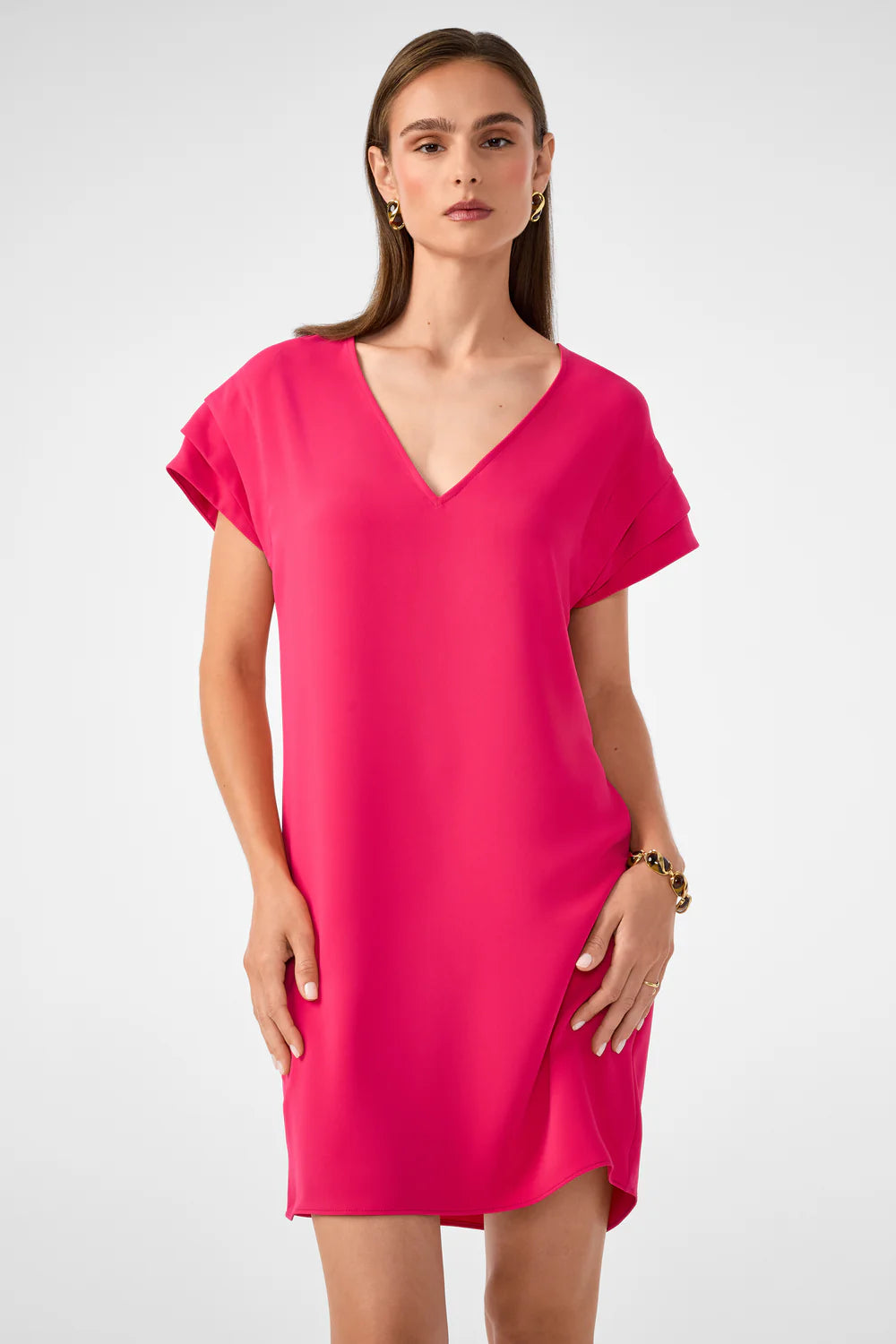 Sadora Dress by Trina Turk in Forrest Rose