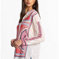 The Audrey Mandarin Collar Shirt by Johnny Was in Maura