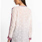 The Audrey Mandarin Collar Shirt by Johnny Was in Maura