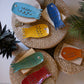Set of six ceramic fish plates by Kalalou