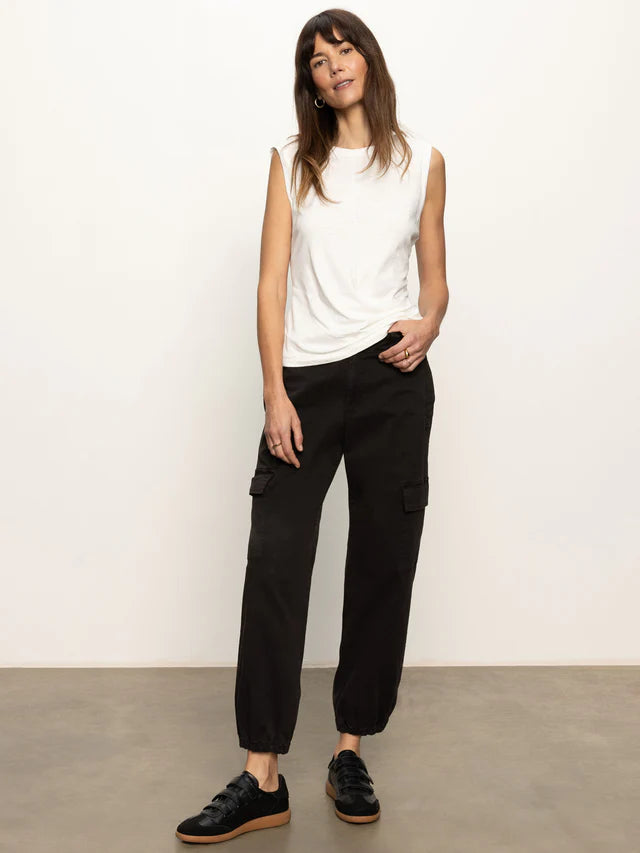 Take Over Linen Jogger Pant by Sanctuary in Black