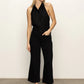 Soft Marine Wide Leg Crop Pant by Sanctuary in Black