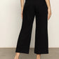 Soft Marine Wide Leg Crop Pant by Sanctuary in Black