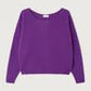 Damsville Sweater by American Vintage in Ultra Violet