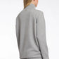 Dounia Sweatshirt w/Zipper by Rino & Pelle in Grey Melange