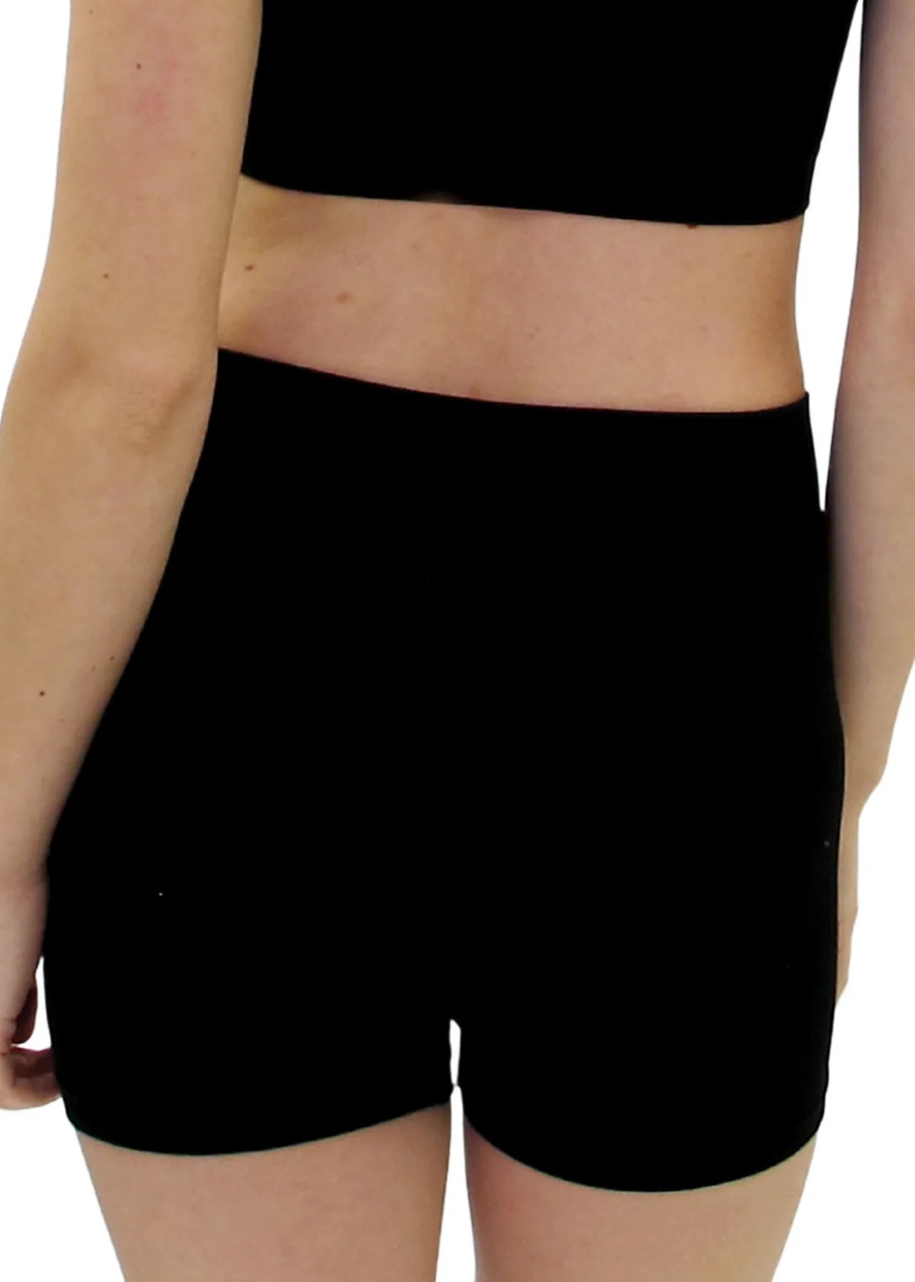 High Waist Boyshorts by Elietian in Black