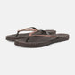 Cheerful Flip Flop by Ilse Jacobsen in Prune