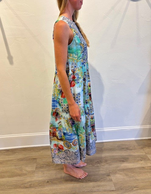 Tabitha Tiered Dress by Johnny Was in Christy