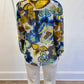 Top by Olive Hill in Blue/Gold