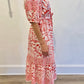 Dress by Olive Hill in Ivory/Orange
