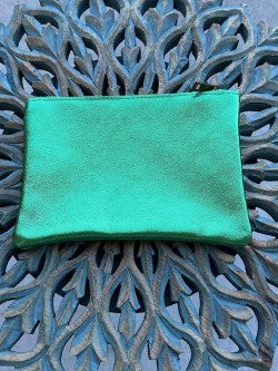 Pouch by Pretty Persuasions in Green