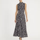 Midi Dress by Maggy London in Black/Tan
