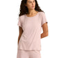 Goodnight Sleep Tee by Boody in Lilac