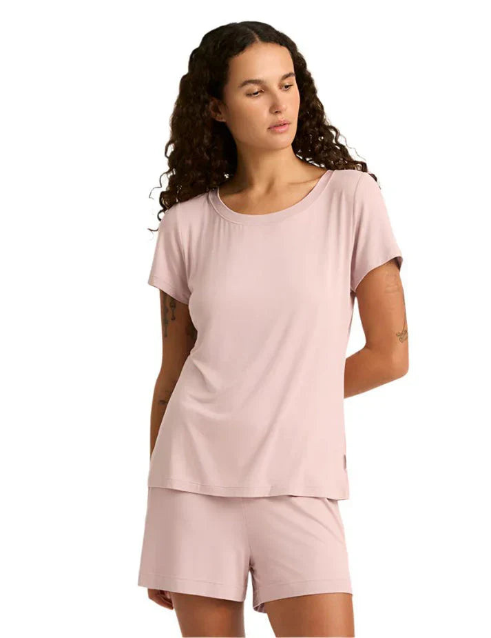 Goodnight Sleep Tee by Boody in Lilac