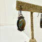 #8 Turquoise & Sterling Silver Earrings Handmade Native American Jewelry by Alzuni