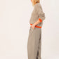 Bicolor Sweater by Indi & Cold in Beige